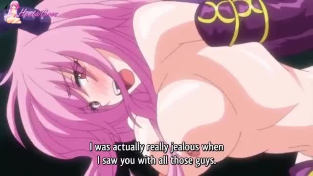 Hentai guy fall in love with whore succubus